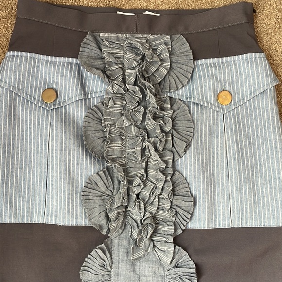 Rare Altuzarra Pencil Skirt with Slit and Front Detailing Size 38 - Picture 2 of 6